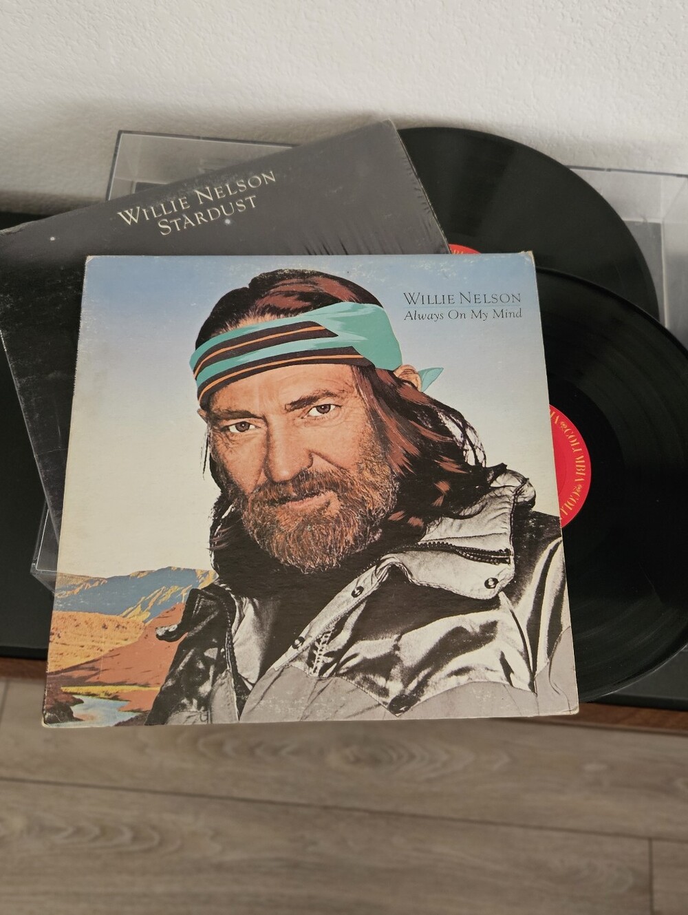 Vintage Willie Nelson Record Albums